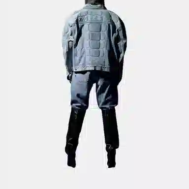 YEEZY x Gap x Balenciaga Denim Jacket Blue