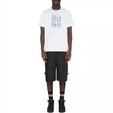 GIVENCHY 4g Stars Slim Fit T-Shirt In Cotton T