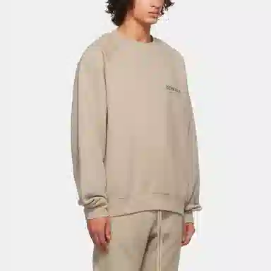 Fear of God Essentials Pullover Crewneck Tan
