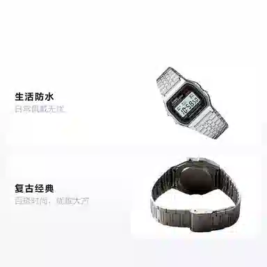 Casio Retro Classic Grey Dial