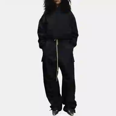 Fear of God Essentials Textured Nylon Field Pant Black