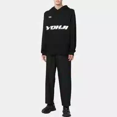 Y-3 Hoodie Black