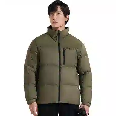 探路者 字母印花立领防风防水保暖羽绒服 男款