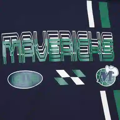 Mitchell Ness x NBA Dallas Mavericks Speedway T