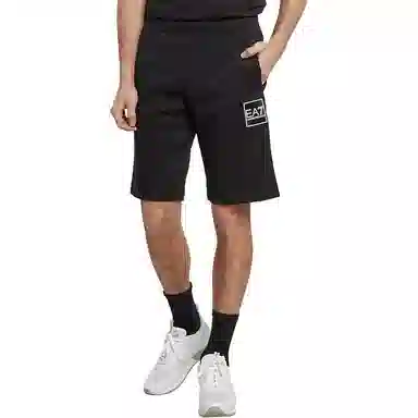 Emporio Armani EA7 Black Shorts