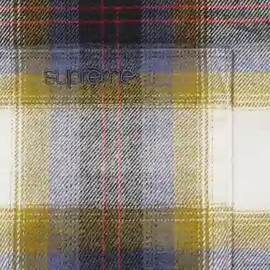 Supreme Brushed Plaid Flannel Shirt