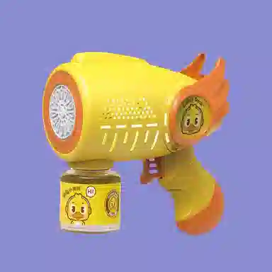 欧洛伊 小黄鸭 全自动 电动充电款手持 泡泡机