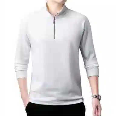 Laoyeche Half-Zip Mock Neck Sweatshirt