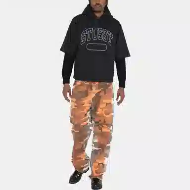 Stussy SS Boxy Cropped Hoodie