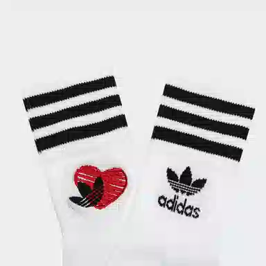 adidas Heart Logo Socks 2-Pack