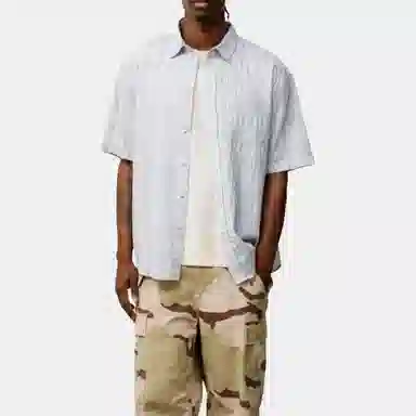 Stussy SS25 Wavy Striped Shirt