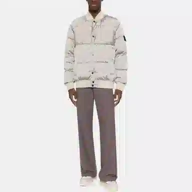 Stone Island FW23 Nylon Down Jacket Grey