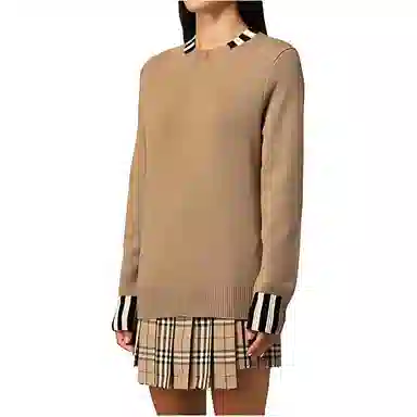 Burberry Striped Crewneck Sweater