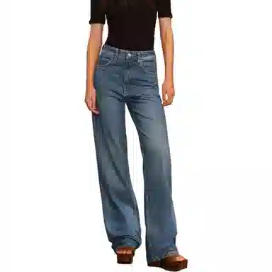 ZARA Trf High Waist Wide Leg Jeans