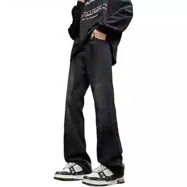 MGXEK Vibe Patchwork Flared Jeans