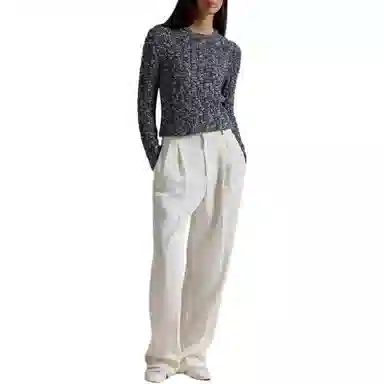 Polo Ralph Lauren Cable-Knit Rug Cotton Crew Neck Sweater