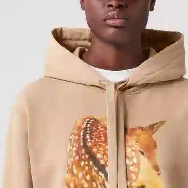 Burberry SS22 Deer Print Hoodie