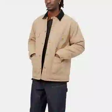 Carhartt WIP Michigan Chore Coat Beige
