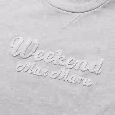 WEEKEND MaxMara Danubio Sweatshirt Gray