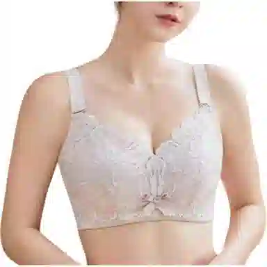 千奈美 大胸显小胸薄款全罩杯无钢圈防下垂收副乳文胸