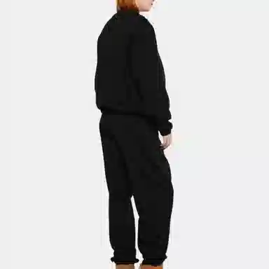 Fear of God Essentials Fleece Crewneck Obsidian Black