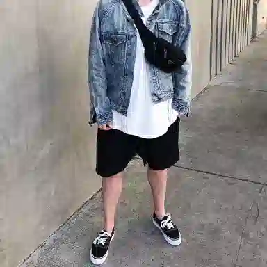 Askyurself Inside Out Black Shorts