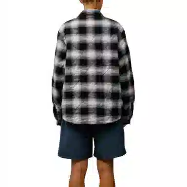 Stussy FW25 QUILTED PLAID SHIRT JACKET