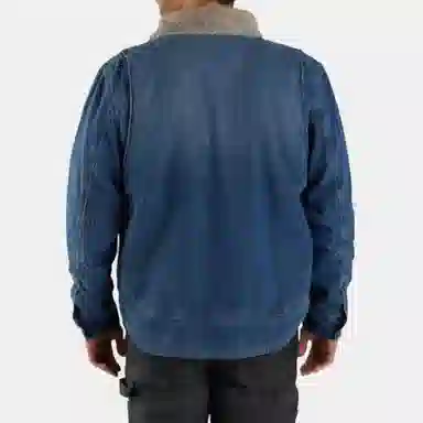 Carhartt 105478 Denim Sherpa-Lined Jacket