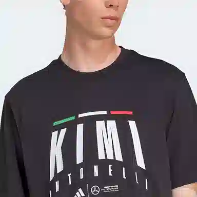 adidas MERCEDES - AMGTEAM SS25 PETRONAS FORMULA ONE KIMI ANTONELLI logoT