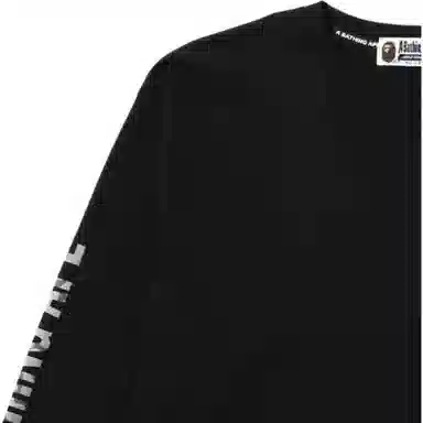 A BATHING APE Reflective Solid Camo Ape Head Tee