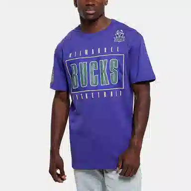 Mitchell Ness x NBA Milwaukee Bucks T