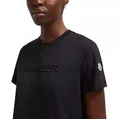 Moncler Embroidered Tonal Logo T