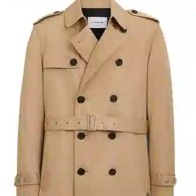 COACH Double-Breasted Trench Coat