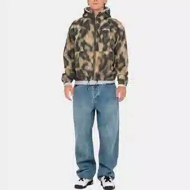 Stussy Wave Dye Beach Shell Jacket