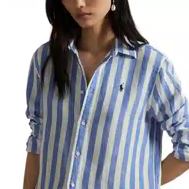 Polo Ralph Lauren SS25 Striped Linen Shirt