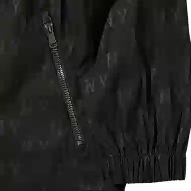 MLB SS24 Yankees Full Print Zip Hoodie Black