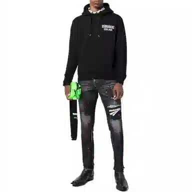 DSQUARED2 FW21 Distressed Patch Jeans