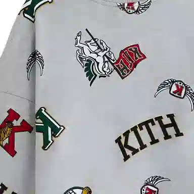 KITH AW24 Fall Classics Grey Sweatshirt