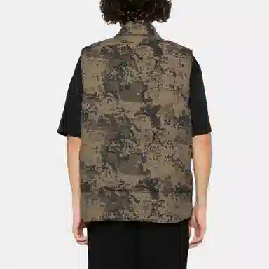 REPRESENT Camo Zip Vest