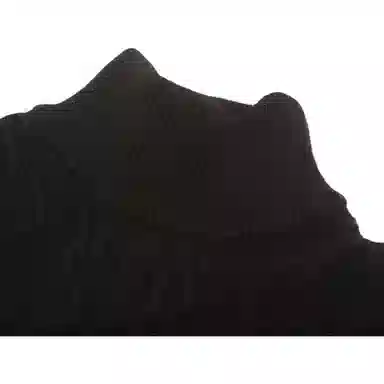 GCDS FW22 Logo Turtleneck Sweater Black