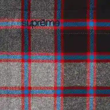 Supreme FW25 Plaid Flannel Shirt