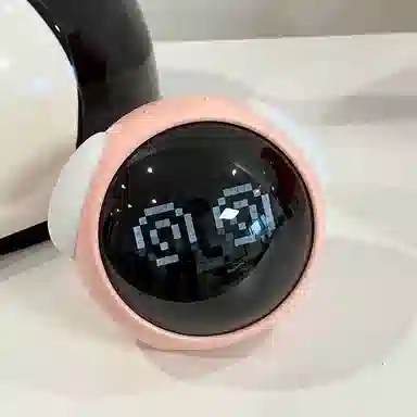 黑白客 表情互动 电子机芯 闹钟 男女同款