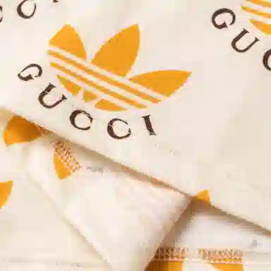 GUCCI x adidas Originals Ivory T-Shirt