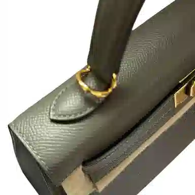 Hermes Kelly 25 Epsom Cloud Grey