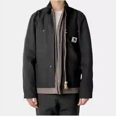 Sacai x Carhartt WIP Detroit Jacket Black