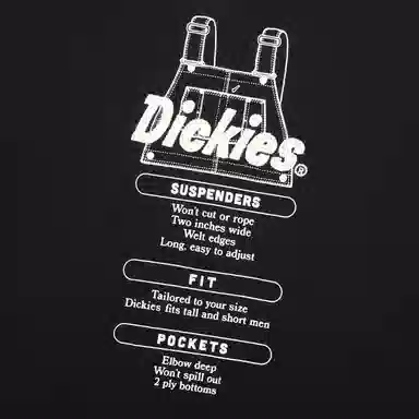 Dickies Logo T-Shirt Black