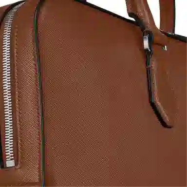 Montblanc Meisterstück Classic Leather Briefcase Maple Brown
