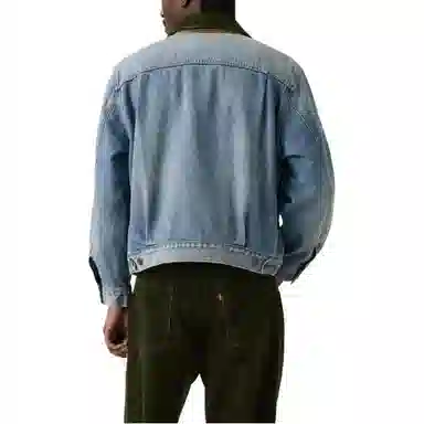 Levi’s x Barbour FW25 Corduroy Collar Denim Jacket