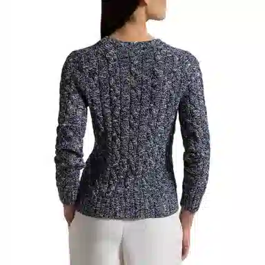 Polo Ralph Lauren Cable-Knit Rug Cotton Crew Neck Sweater