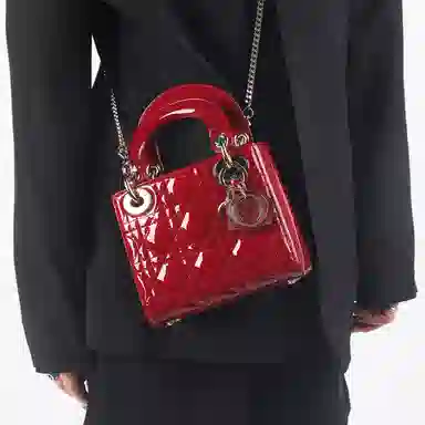 Dior Lady Dior Cherry Red